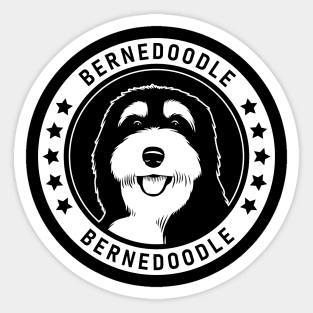 Bernedoodle Fan Gift Sticker